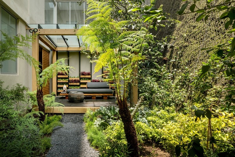 طراحی خانه باغ کوچک